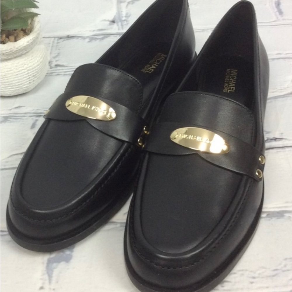 Michael Kors Finley Loafer Shoes, Size 9